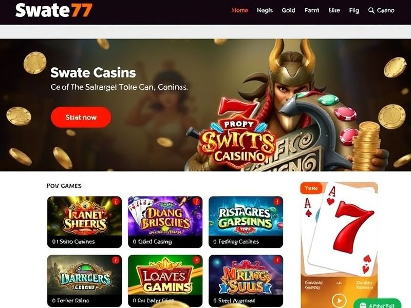 Discover the best online gambling experience at Swerte77.com. Enjoy real money casino games, exclusive promotions, and expert insights on slots, poker, and more.